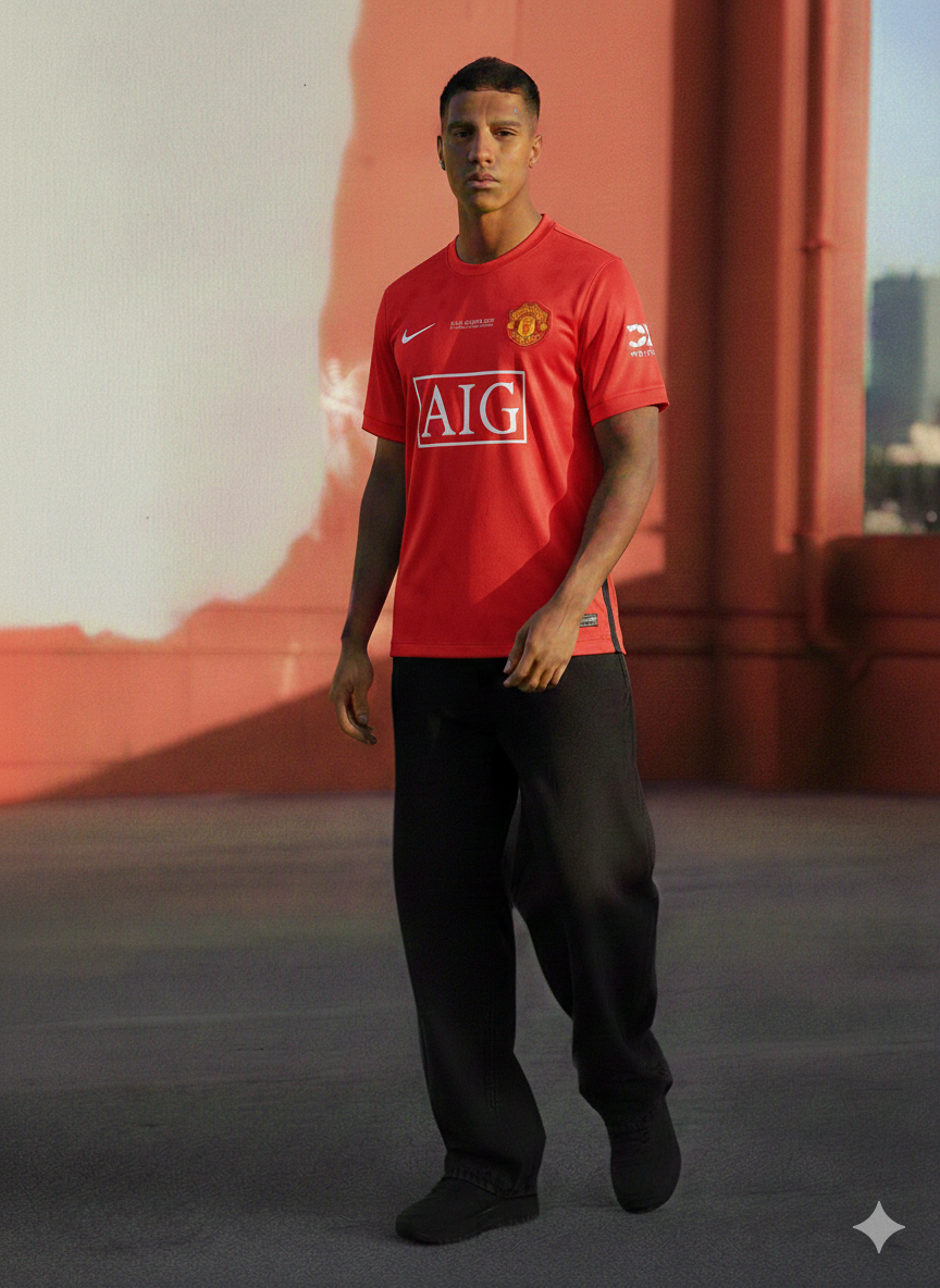 Relive Ronaldo’s Glory Days with the 2007-08 Manchester United Home Jersey - Ronaldo Edition(sublimation)