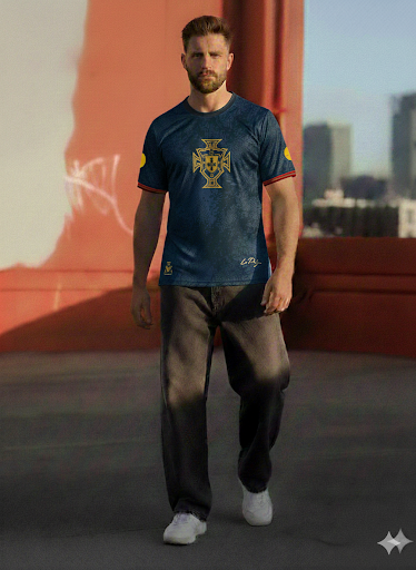 Greatness in Every Stitch – Portugal “GOAT Siiu” Special Edition, Ronaldo Tribute Jersey(sublimation)