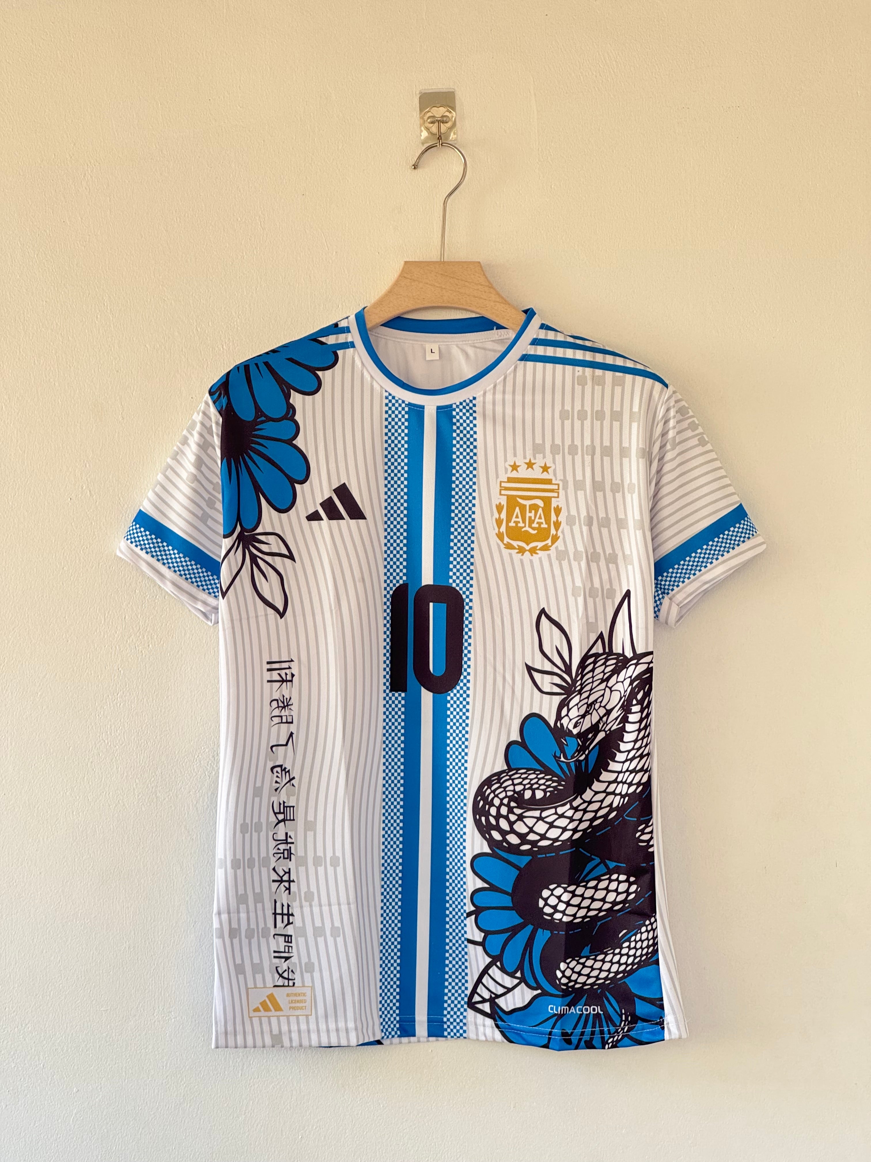 Art of a Legend — Argentina Special Edition Lionel Messi Jersey(sublimation)