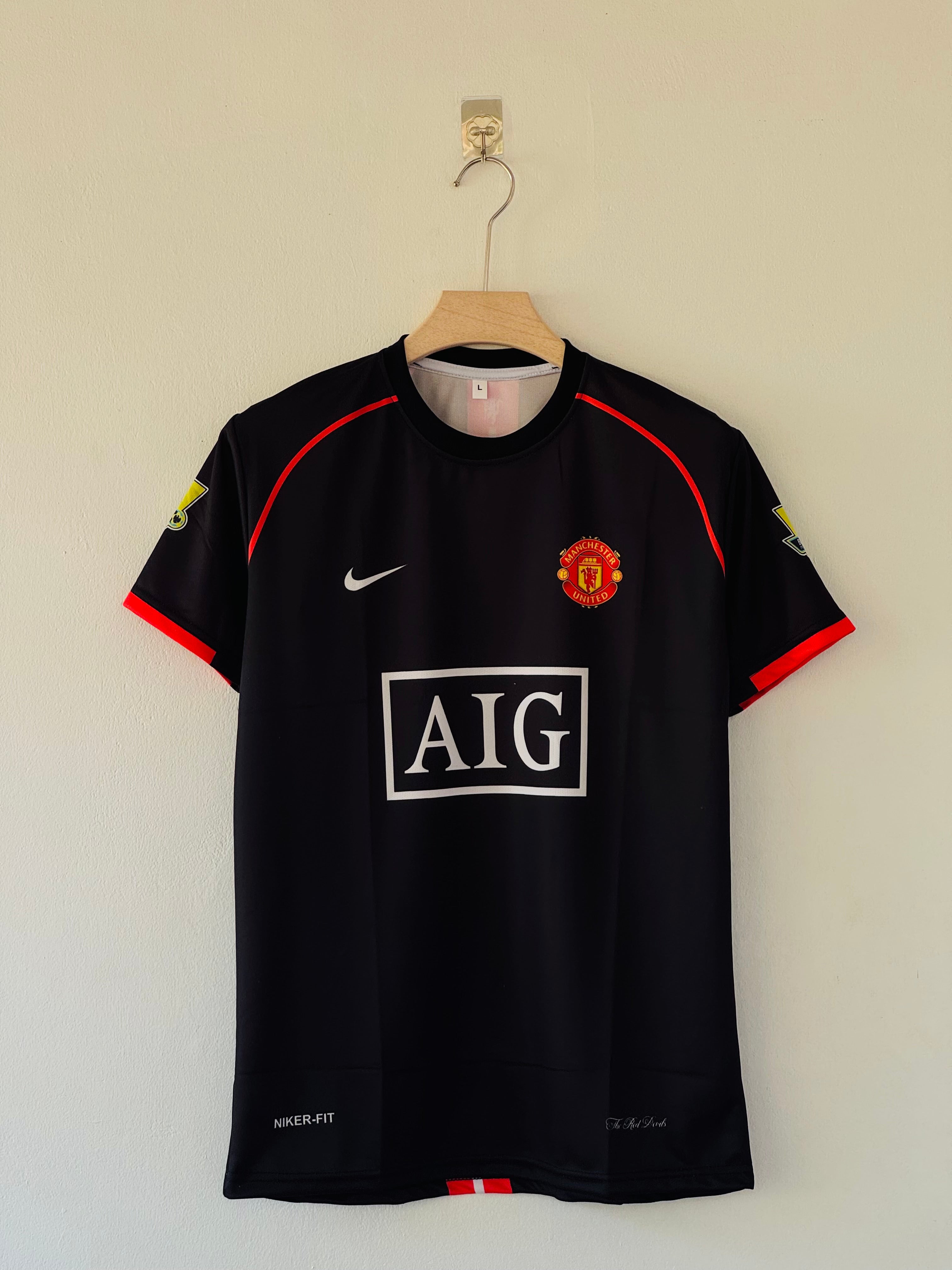 Sharp & Stealth — Manchester United 2007/08 Away Jersey(sublimation)