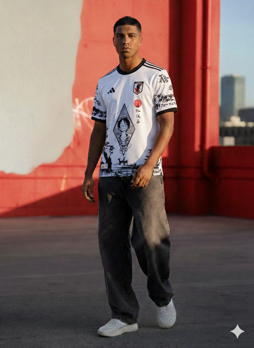 Gear Fifth Spirit — Japan One Piece Concept Jersey
Monkey D. Luffy Edition (sublimation)